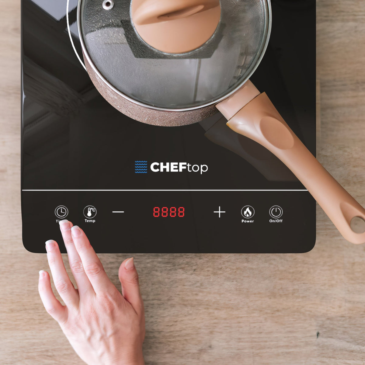 CHEFTop 1B - Single Burner Induction Cooktop