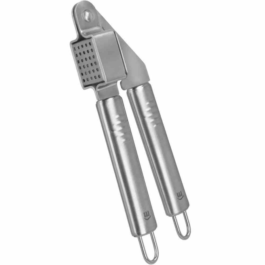 Stainless steel garlic press