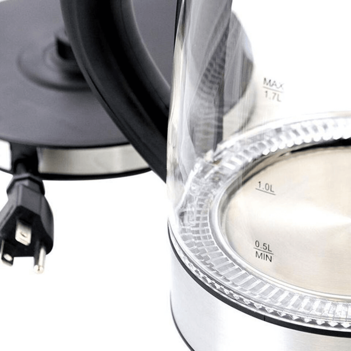 Better Chef 1500W 7-Cup Cordless Electric Borosilicate Glass Kettle