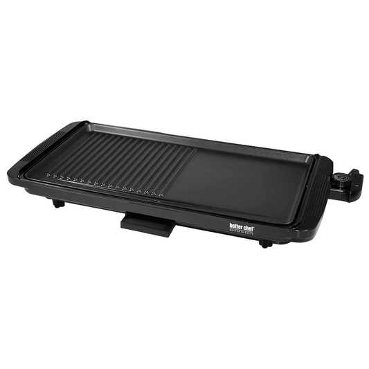 Better Chef 2-in-1 Family Size Cool Touch Electric Countertop Griddle