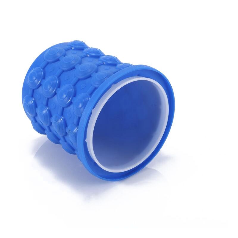 Multi-functional Portable Silicone Ice Maker Tray, Silicone Ice Bucket